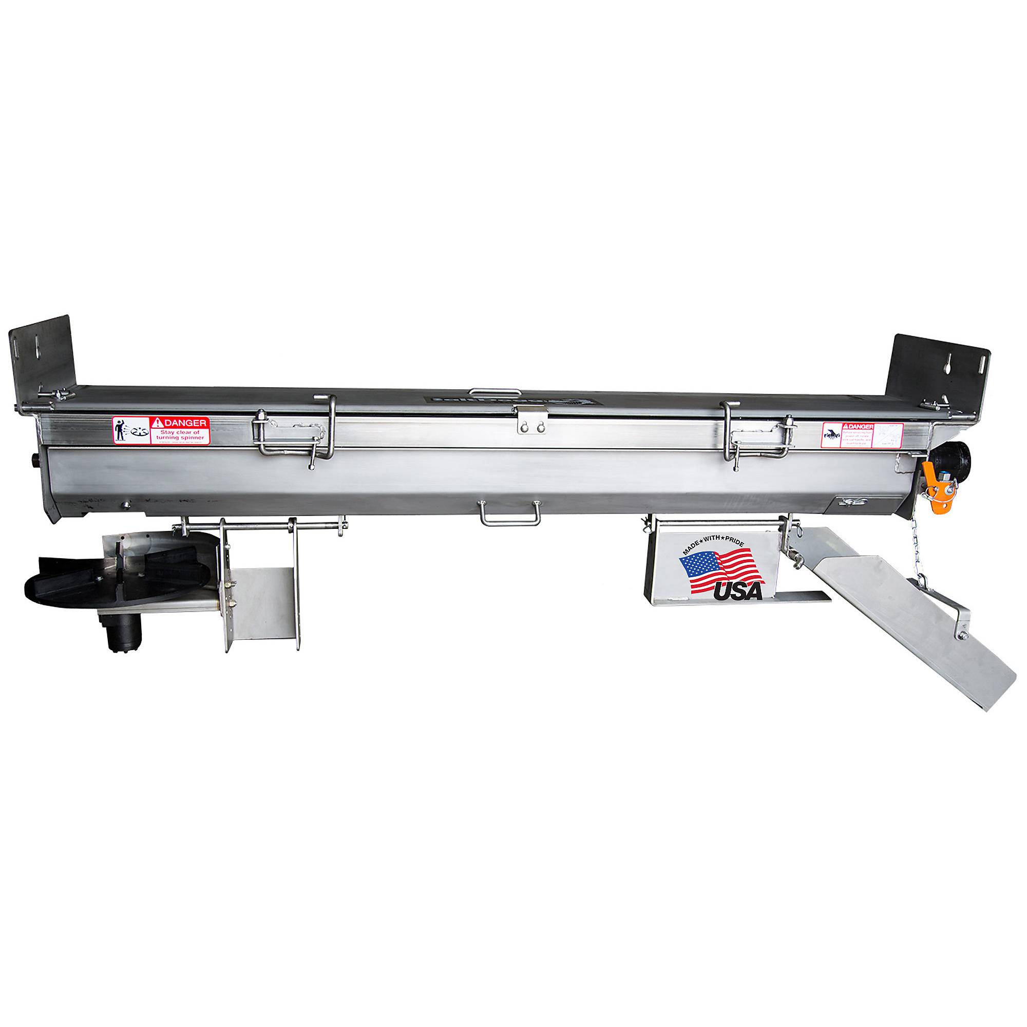 Buyers Salt Dogg, Heavy Duty Under Tailgate Spreader w/ 8in. Side - 9in. Auger, Max. Spread Width 40 ft, Model# 92450SSA